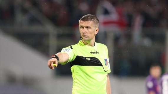Serie A, designazioni arbitrali: Roma-Milan a Orsato