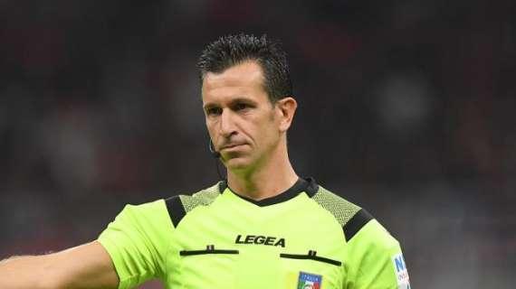 Serie A, le designazioni della 26esima giornata: Milan-Genoa a Doveri