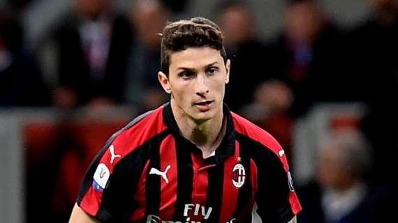 Caldara gioca la 1ª e ultima gara in A col Milan in 6 stagioni. Ultima volta in rossonero 5 anni fa
