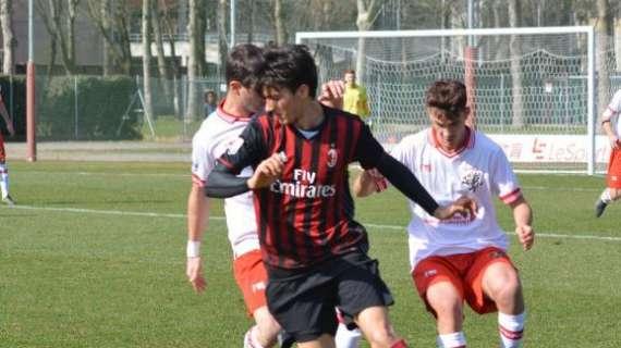 Primavera, Milan-Samp 1-0 a fine primo tempo: decide Modic