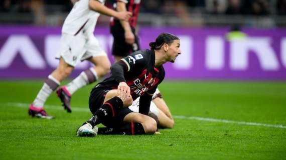 MN - Milanello, allenamento personalizzato per Ibrahimovic, Messias e Kalulu