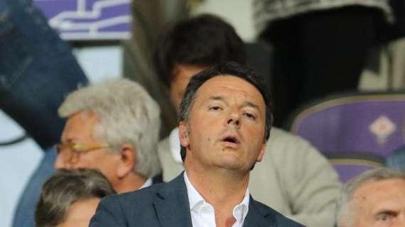 Renzi: "Mi piacerebbe molto vedere i playoff per assegnare lo scudetto"