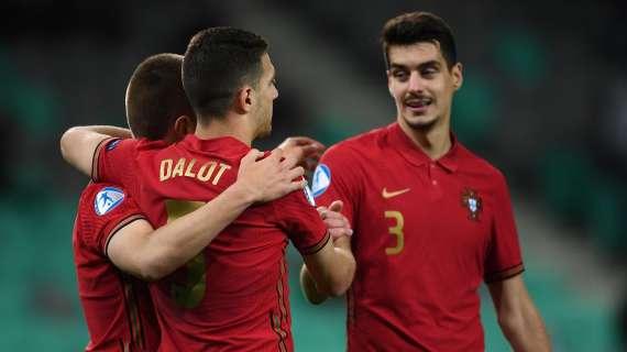 Europei U21, il Portogallo batte la Spagna 1-0: Dalot e Leao in finale