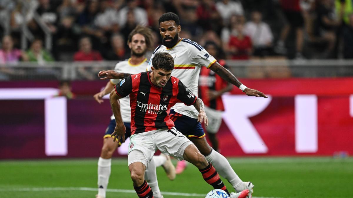 Milan-Lecce 1-0 all'intervallo: buona prova dei rossoneri e idee interessanti