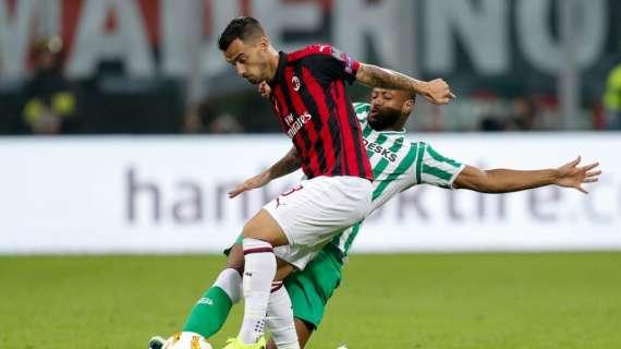 LIVE MN - Verso Betis-Milan, rossoneri col 3-5-1-1: Suso dietro Cutrone.  La situazione del girone F