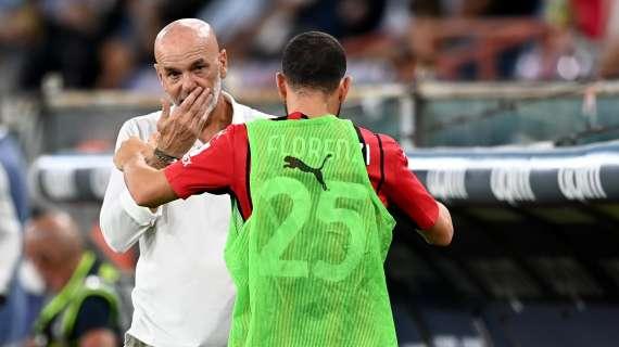 Milan, ancora da stabilire i tempi di recupero di Calabria. Al suo posto Florenzi o Kalulu