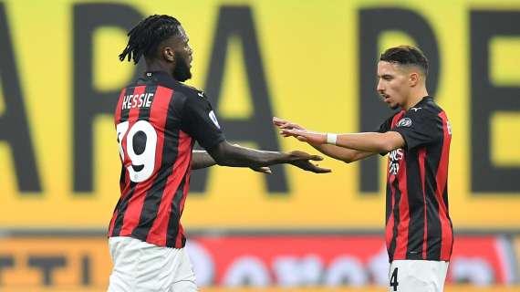 MN - Milan, Kessie e Bennacer hanno lavorato in gruppo con la squadra