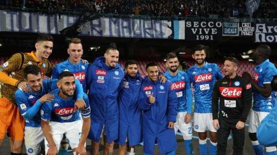 Napoli, il racconto dell'allenamento odierno