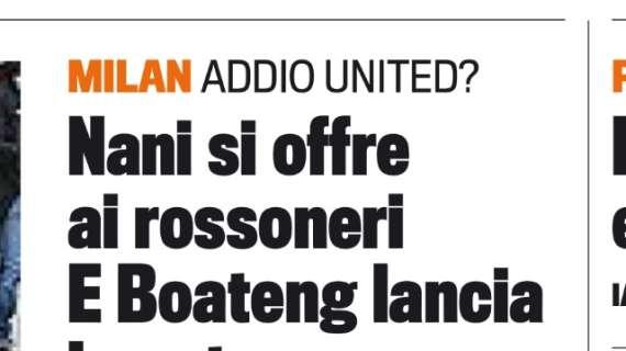 Nani in rotta con lo United. Il giocatore si offre al Milan!