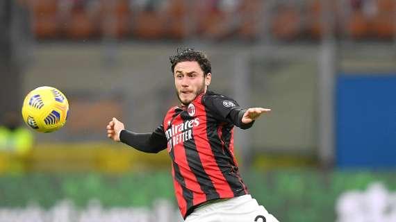 Calabria a Sky: "Mi sento importante per la squadra, mi è dispiaciuto saltare queste partite per infortunio"