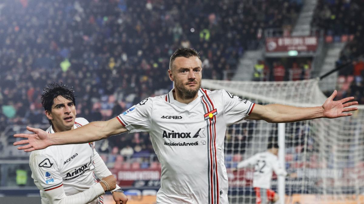 Nicola esalta Jamie Vardy, autore di una doppietta a Bologna