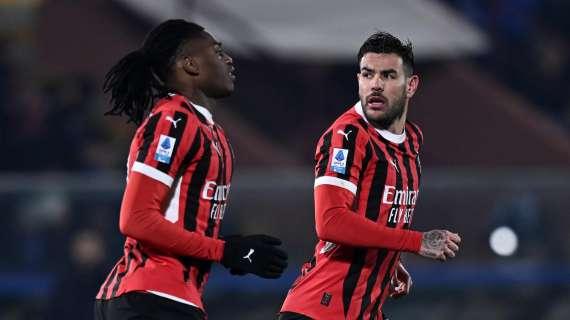 Gazzetta - Milan, Theo sostituito contro il Parma per scelta tecnica. Leao non era al top ed era previsto che giocasse solo una parte del match