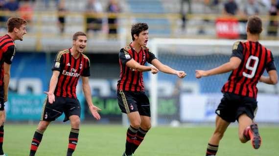 Primavera, Pinato man of the week: due gol che spingono il Milan in Italia e in Europa