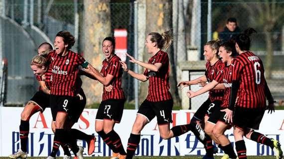 LIVE MN - Femminile, Tavagnacco-Milan (0-4) - Finisce qui. Rossonere momentaneamente al secondo posto