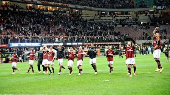 Milano torna rossonera dopo tre anni: 180 minuti per la volata europea