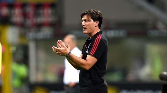 Montella a Premium: "Contento per l'approccio, ma dobbiamo crescere ancora. Kessie mi ha sorpreso. Mercato? Chiude troppo tardi"