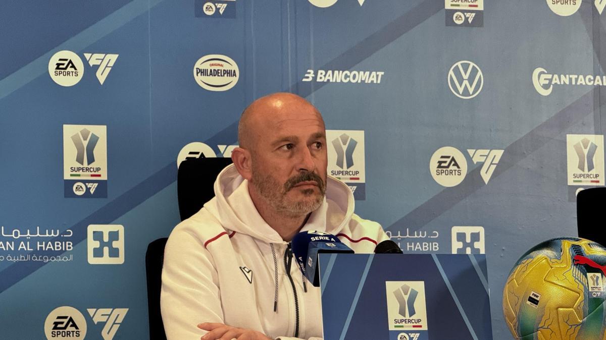 Italiano: "Bologna quarto incomodo della Supercoppa, ci proveremo"