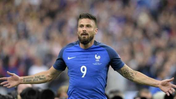 Baiocchini a Sky: "Giroud, non ci sono grandi aperture dal Chelsea. Ramos non risulta"