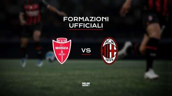 Monza-Milan, le formazioni ufficiali: Messias, Origi e Tomori dal 1'