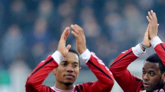 Siena-Milan, i convocati rossoneri: out Emanuelson, Binho e T. Silva