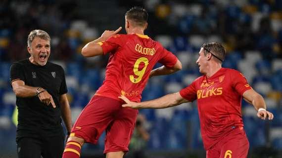 Colombo sul primo gol in A: "Indescrivibile: emozioni pazzesche"