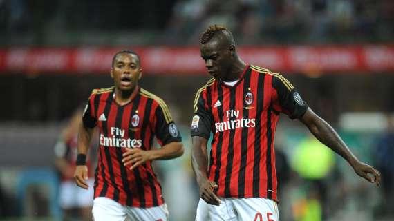 Probabile formazione - Allegri recupera Montolivo e lo schiera da trequartista, in avanti la coppia Balotelli-Robinho