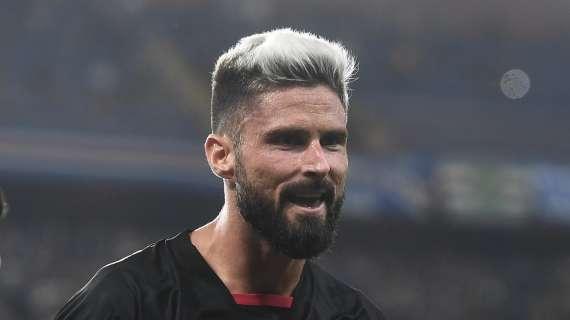 Giroud a Mediaset: "Vogliamo dimostrare le nostre qualità anche in Europa"