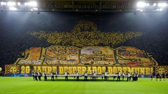 VIDEO MN - Come prepararsi al Muro Giallo: a Milanello vengono mandati in diffusione i cori dei tifosi del B. Dortmund