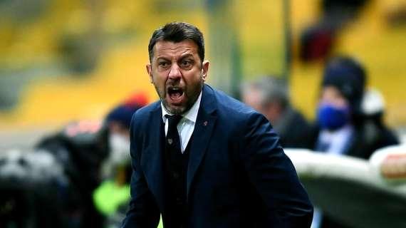 D'Aversa: "Abbiamo compromesso la partita nel primo tempo"