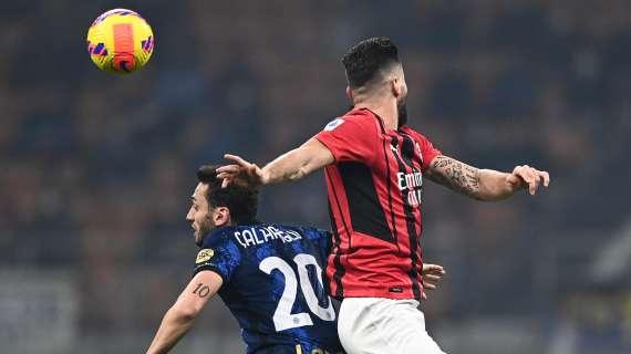 Inter-Milan, 2-0 all'intervallo: i rossoneri pagano la solita imprecisione in avanti