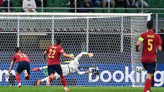 Nations League, all'Italia non riesce il miracolo: la semifinale finisce 1-2 per la Spagna