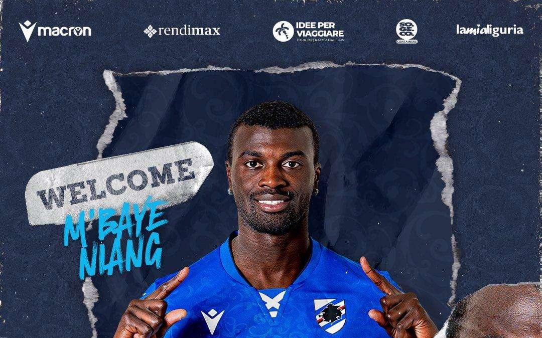 UFFICIALE: Sampdoria, Niang è il colpo in attacco