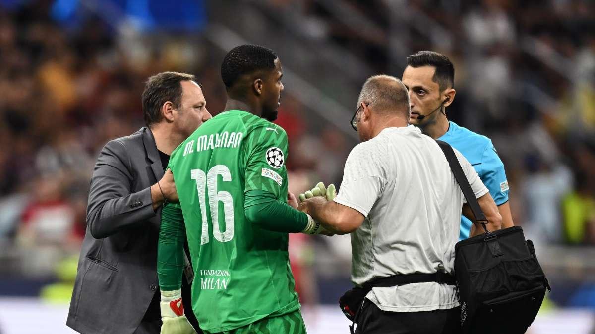 Milan, risentimento ai flessori per Maignan