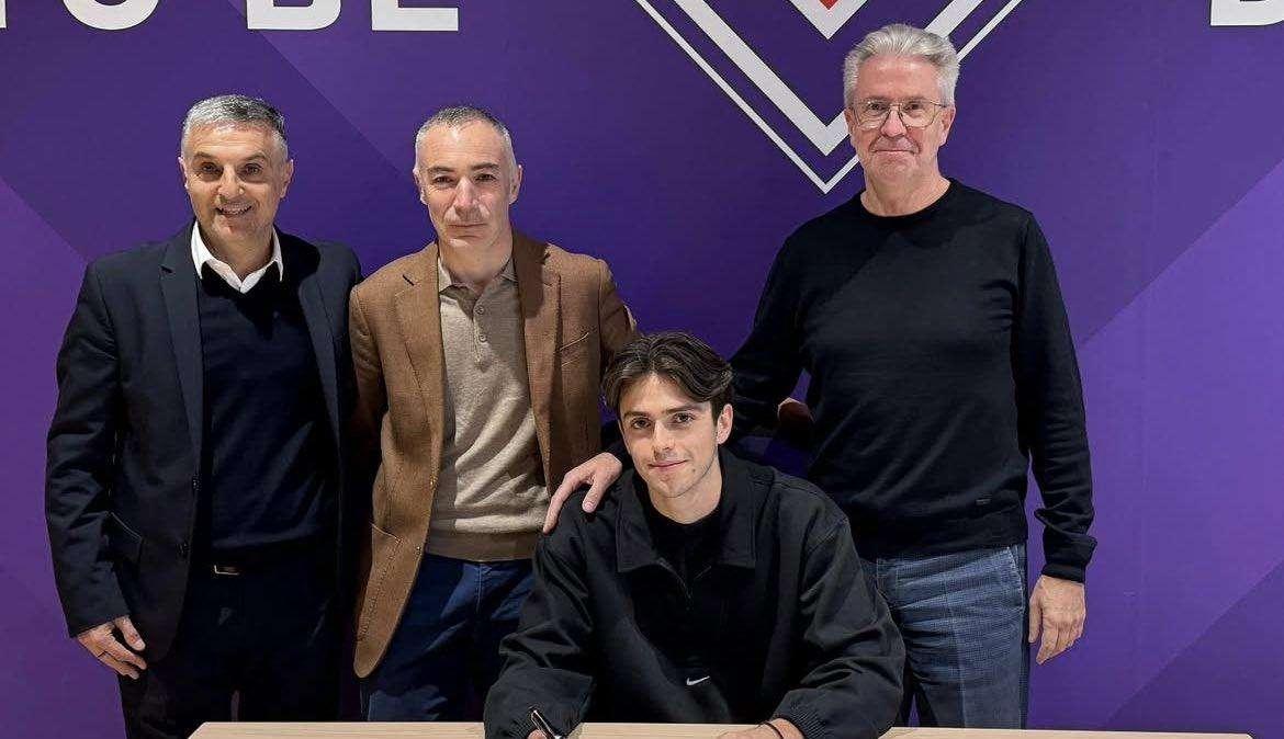 Fiorentina, primo contratto da professionista per Evangelista