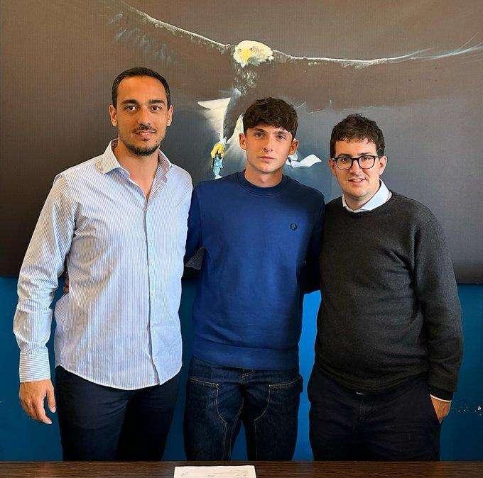Lazio, primo contratto da professionista per il giovane Cuzzarella