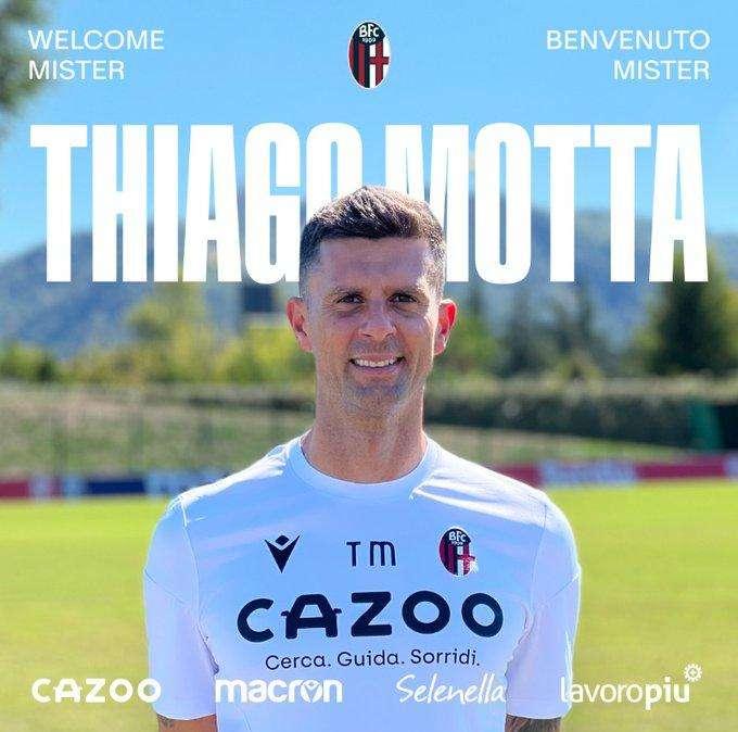 UFFICIALE: Thiago Motta è l'allenatore del Bologna
