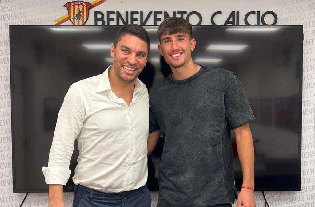 Benevento, primo contratto da professonista per Viscardi