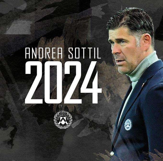UFFICIALE: Udinese, Sottil ha rinnovato fino al 2024