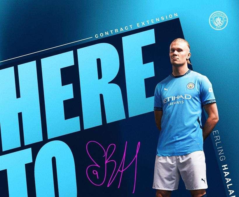 Clamoroso Man City: ufficiale il rinnovo di Haaland fino al 2034