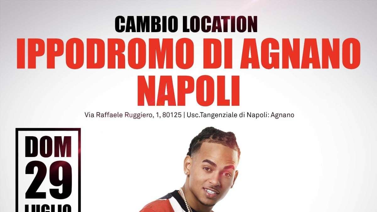 Ozuna all'Ippodromo di Agnano, a Napoli il 29 Luglio