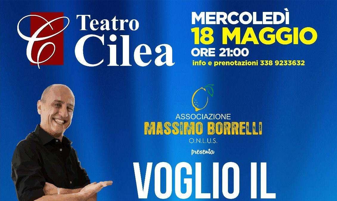"VOGLIO IL MASSIMO SHOW" in scena il 18 maggio al Teatro Cilea di Napoli