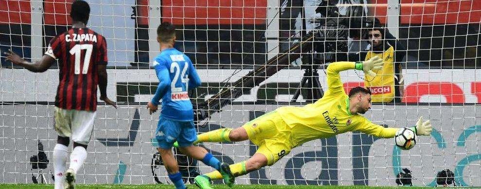 Lo Scudetto è sempre più lontano, il Napoli frena con il Milan