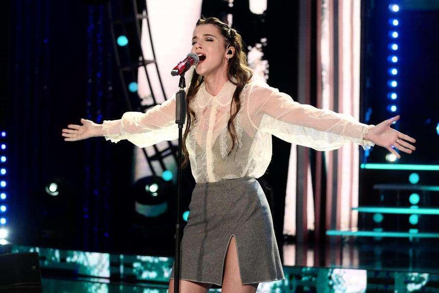 Greta Zuccoli, di scena a Piazza Plebiscito, Napoli