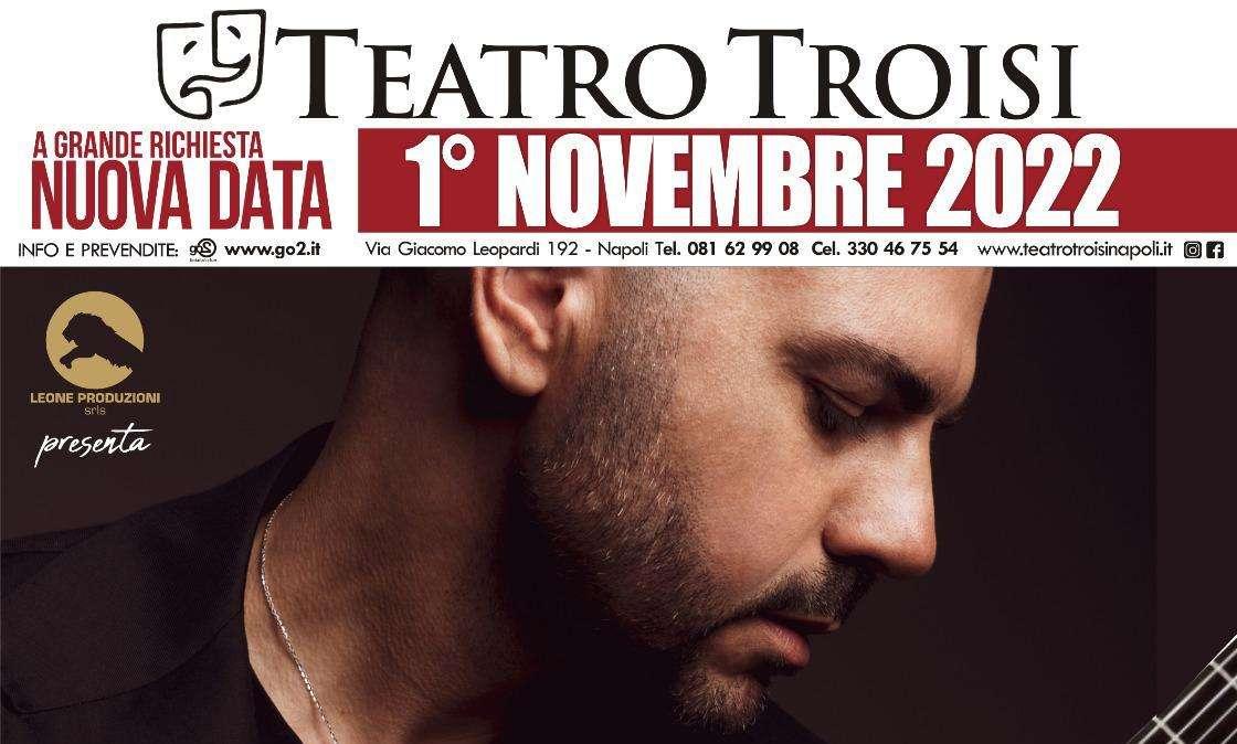 Gianni Fiorellino di scena al Teatro Troisi di Napoli, il 1 novembre