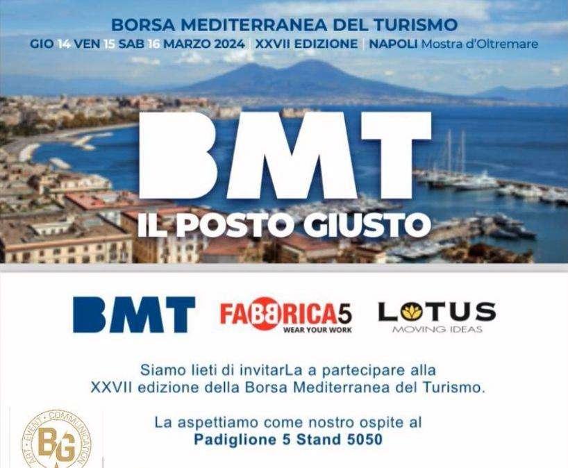 L'ex bomber del calcio Napoli , Massimiliano Esposito, sarà presente oggi alla fiera BMT come testimonial dell'azienda Lotus- Fabbrica 5