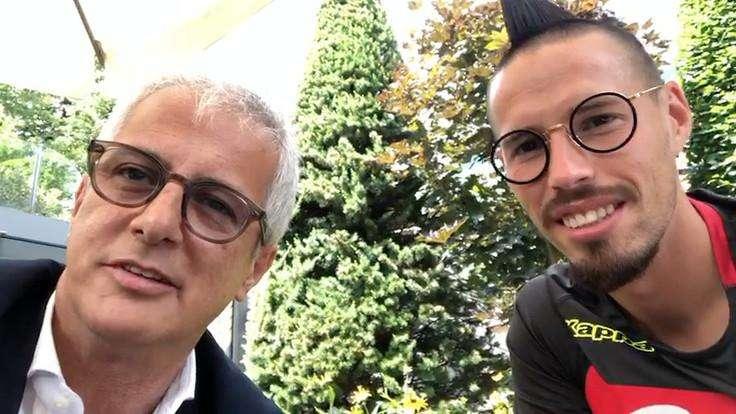 Capitan Hamsik al cuor non si comanda: "Sono qui per ricominciare da dove avevamo finito, per continuare questa Storia"