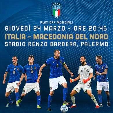 Qualificazioni Mondiali 2022: Al Renzo Barbera di Palermo arriva la sfida con la Macedonia del Nord. Costruire una macchina da goal per andare a caccia del primo round, semifinale playoff, in ottica Qatar