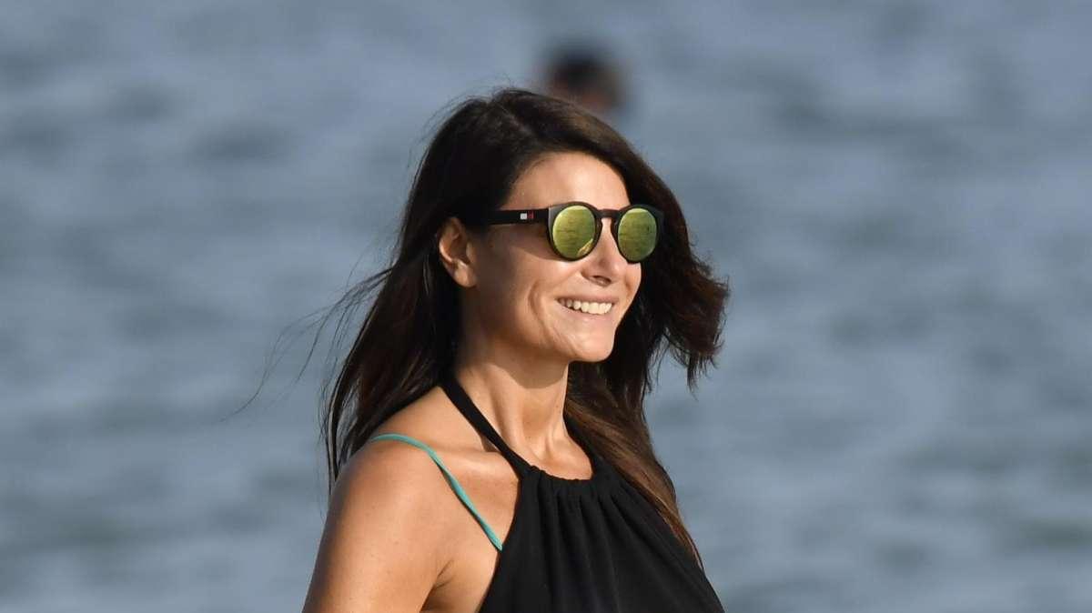 Per Ilaria D'amico vacanze lontane dal suo Buffon