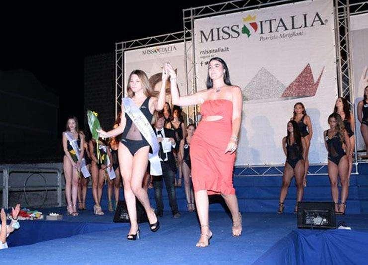 Angela Martusciello, la concorrente di origine ucraina alla tappa Provinciale di Miss Italia Campania 2022 
