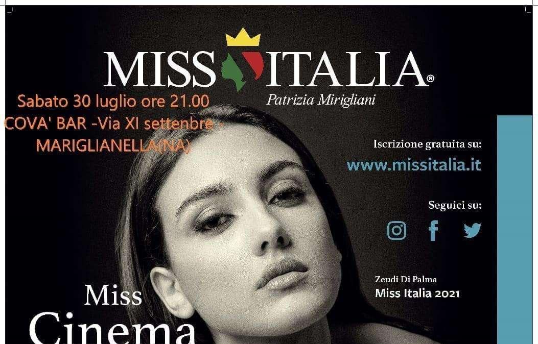Miss Italia 2022, sabato 30 luglio a Mariglianella, Napoli, in arrivo la finale regionale: modelle alla ricerca del pass “Miss Cinema Campania"